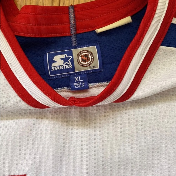 New York Rangers 1996-1997 Luc Robitaille Hockey Jersey Starter XL Vintage VTG - Picture 3 of 9